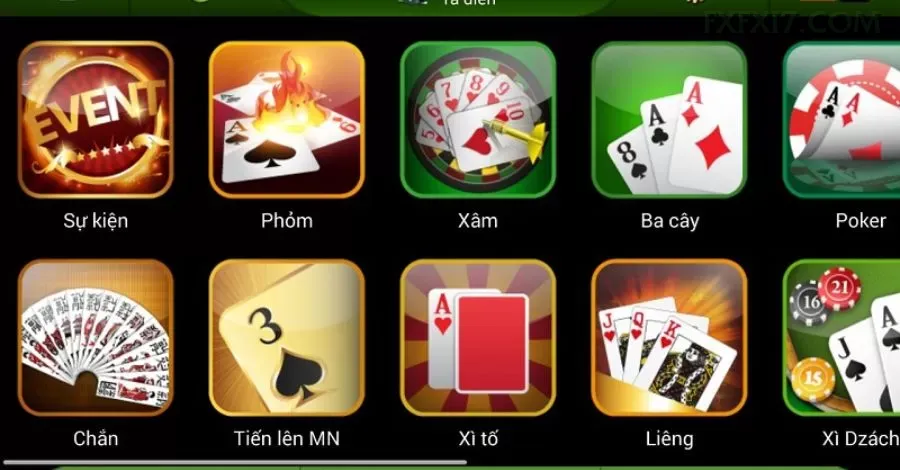Configurações úteis dentro do app fxfx